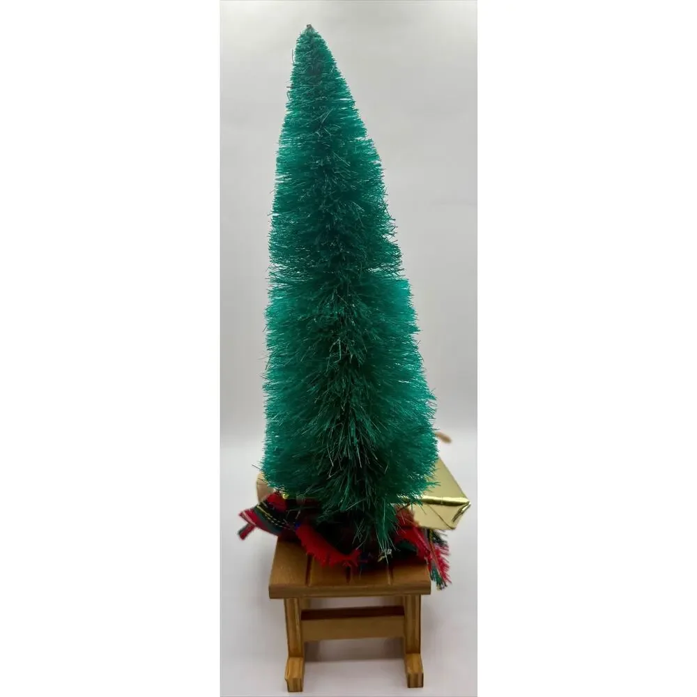 Byers Choice Snow Sleigh With Christmas Presents And Tree